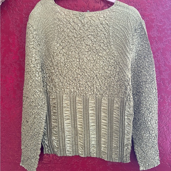 Milano y2k popcorn shirt Olive Green - Picture 4 of 7